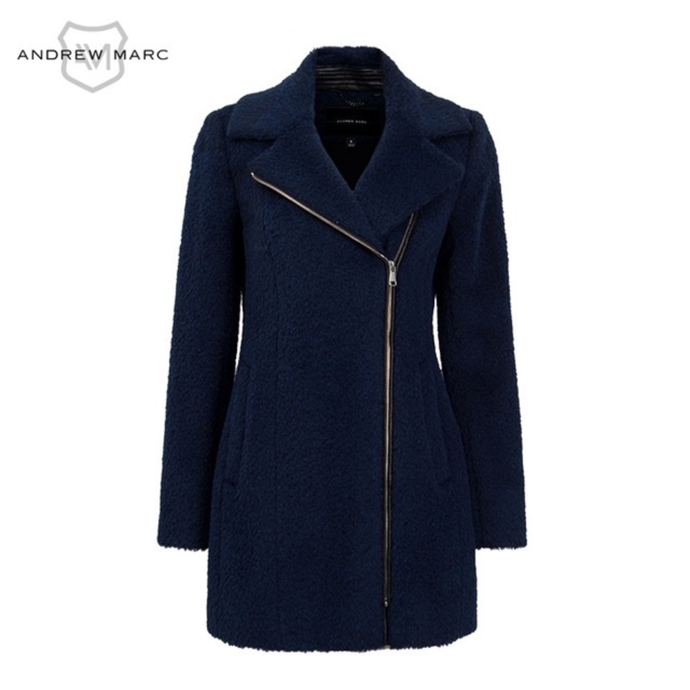 NEW Andrew Marc Women's Shannon Wool Jacket